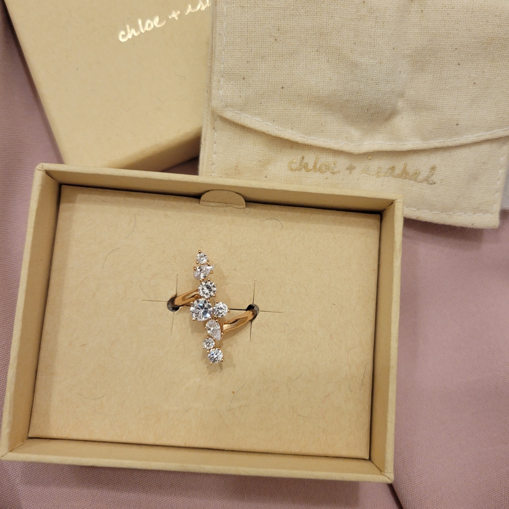 Chloe + Isabel Gold Ring with Silver Accents